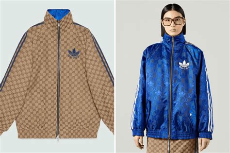 veste adidas gucci|Adidas x Gucci usa.